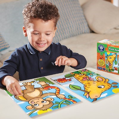 Orchard First Jungle Friends Puzzle 2 Yaş + Orjinal