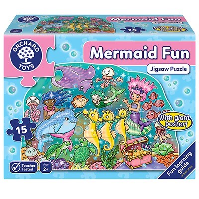 Orchard Mermaid Fun Puzzle 2 Yaş + Orjinal