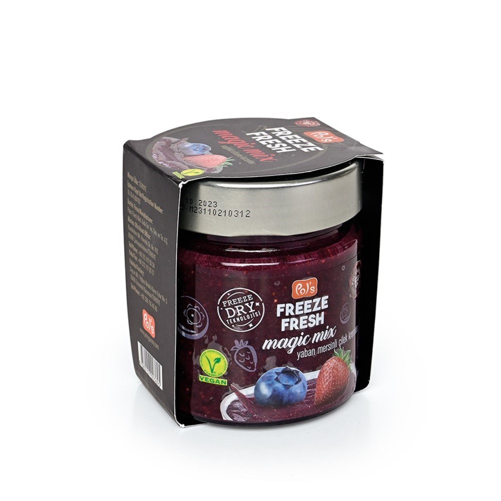 Pol's Freeze Fresh Magic Mix 250 gr Yaban Mersini-Çilek 