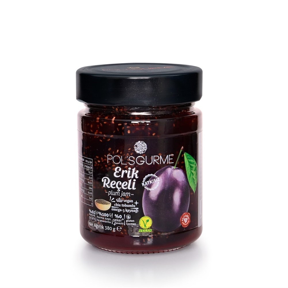Pol's Chia Tohumlu Erik Reçeli 380 gr 