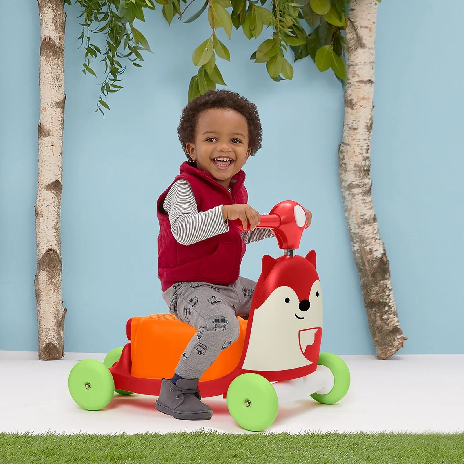 Skip Hop Zoo Ride On Toy - Bisiklet Tilki 