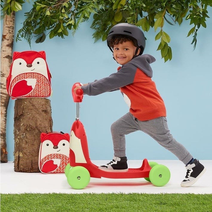 Skip Hop Zoo Ride On Toy - Bisiklet Tilki 