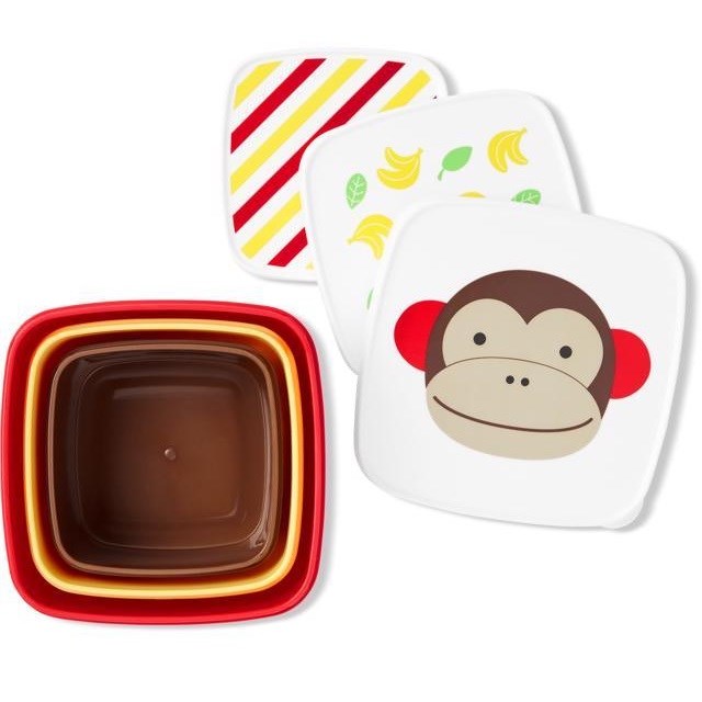 Skip Hop Zoo Atıştırma Kapları - Maymun 