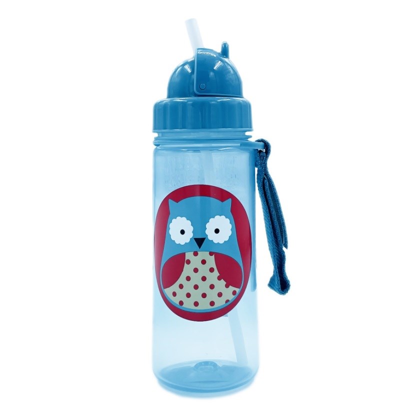 Skip Hop Zoo Pipetli Bardak 390 ml Baykuş Orjinal