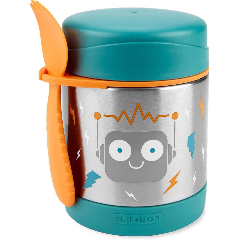 Skip Hop Spark Style Paslanmaz Çelik Termos Robot Orjinal