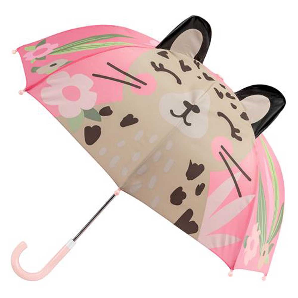 Stephen Joseph 3 Boyutlu Şemsiye Leopar Pembe