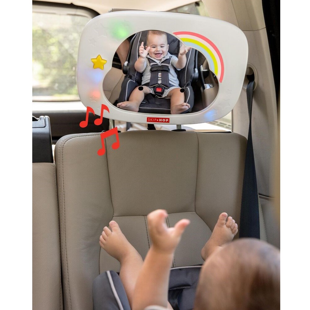 Skip Hop Müzikli ve Işıklı Bebek İzleme Aynası 