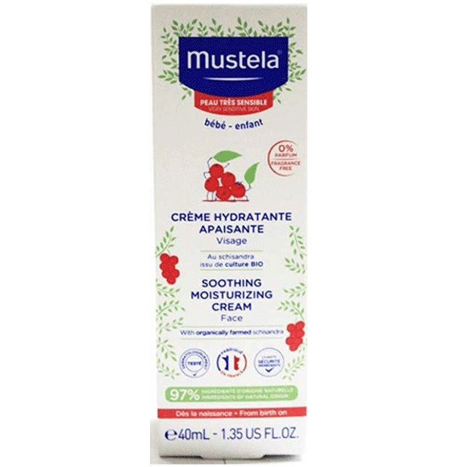 Mustela Soothing Moisturizing Face Cream 40 ml