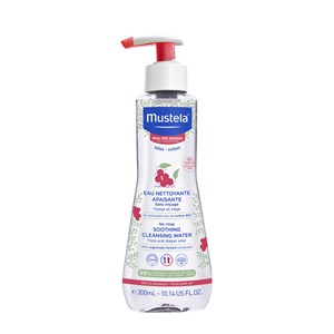 Mustela Soothing Cleansing Water 300 ml Çok Hassas Cilt Durulama Gerektirmeyen Temizleme Sıvısı