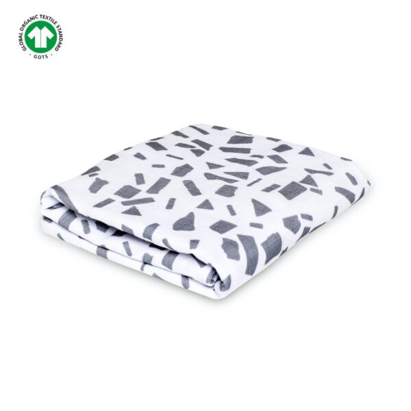 Zuppers Müslin 4 Katlı Örtü Battaniye Gri 80x120 cm Gri