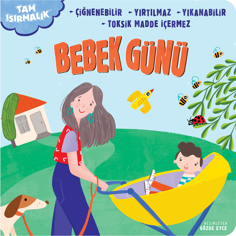 Tam Isırmalık Yırtılmayan Kitap Bebek Günü 