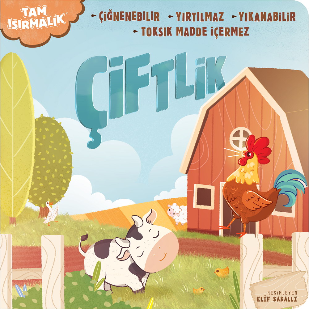 Tam Isırmalık Yırtılmayan Kitap Çiftlik 