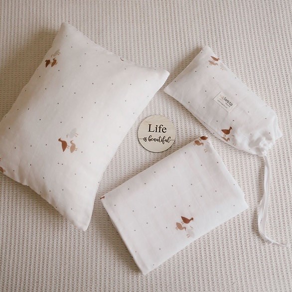 Tarkito Organic Goose 4'lü Jumbo Set Beyaz