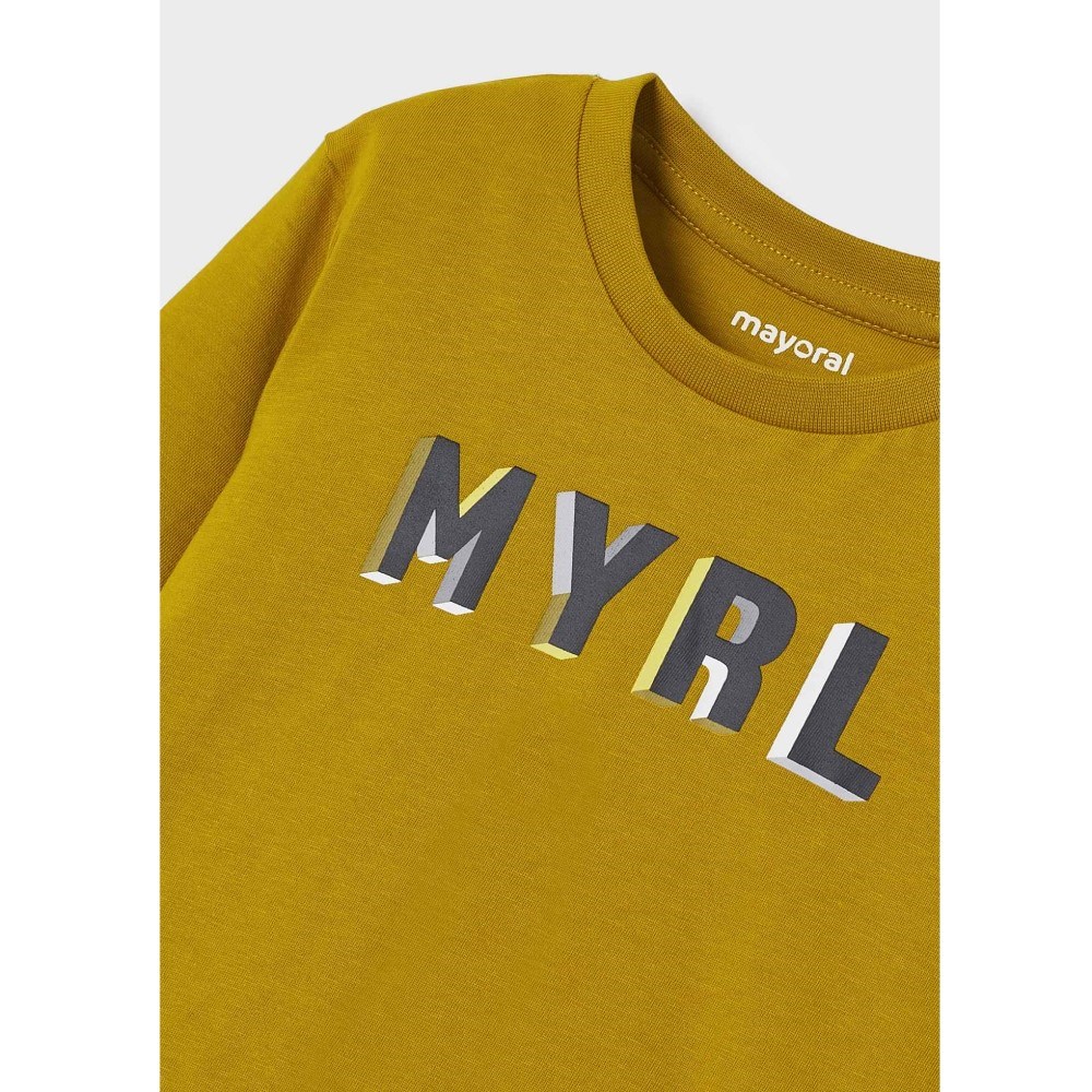 Mayoral Kışlık Erkek Uzun Kol T-shirt Yeşil