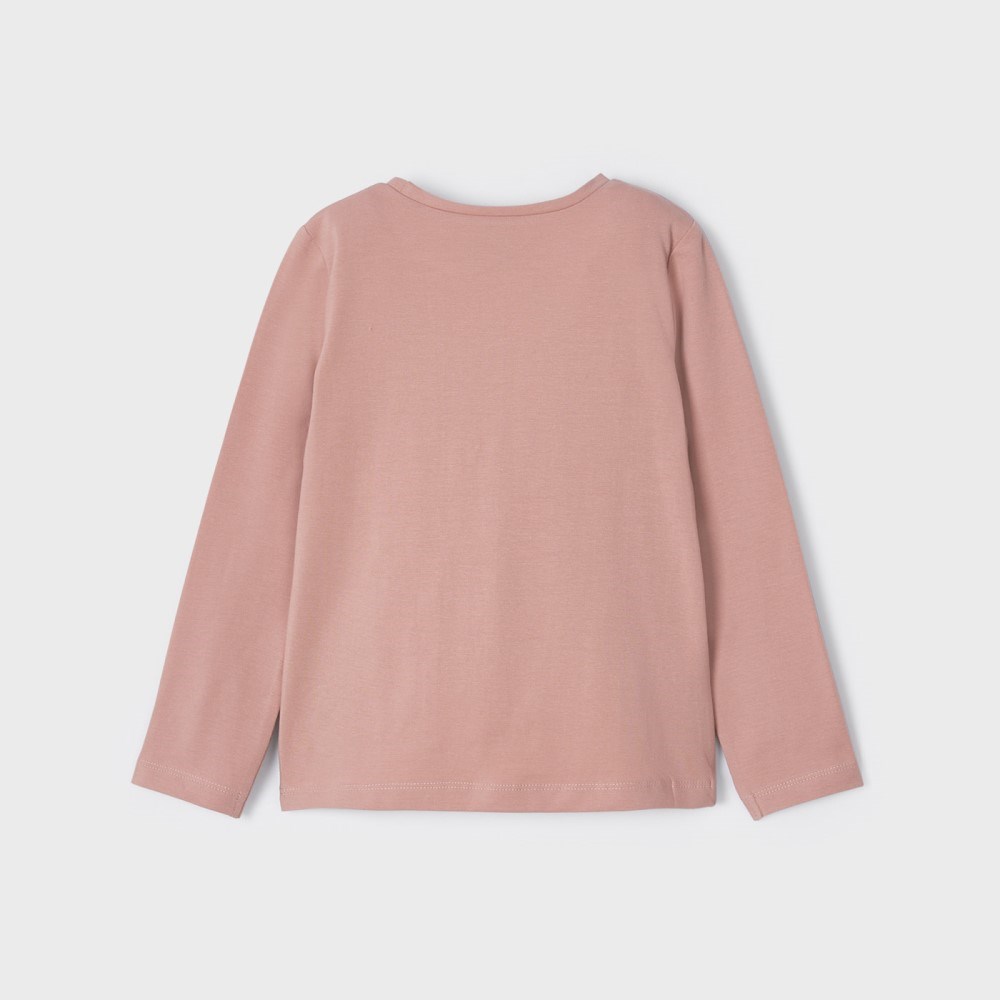 Mayoral Kışlık Kız Uzun Kol T-shirt Pembe