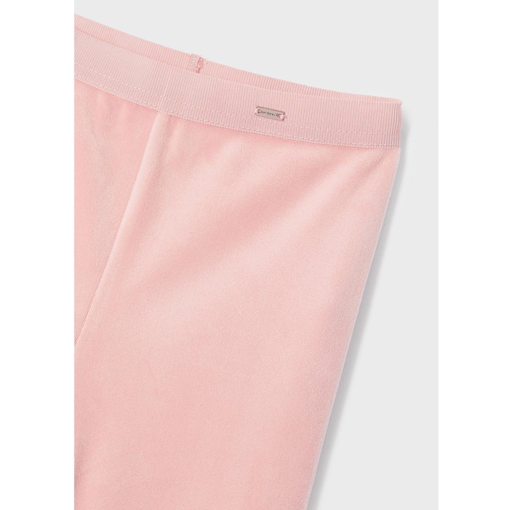 Mayoral Kışlık Kız Uzun Kadife Tayt Pantolon Pembe