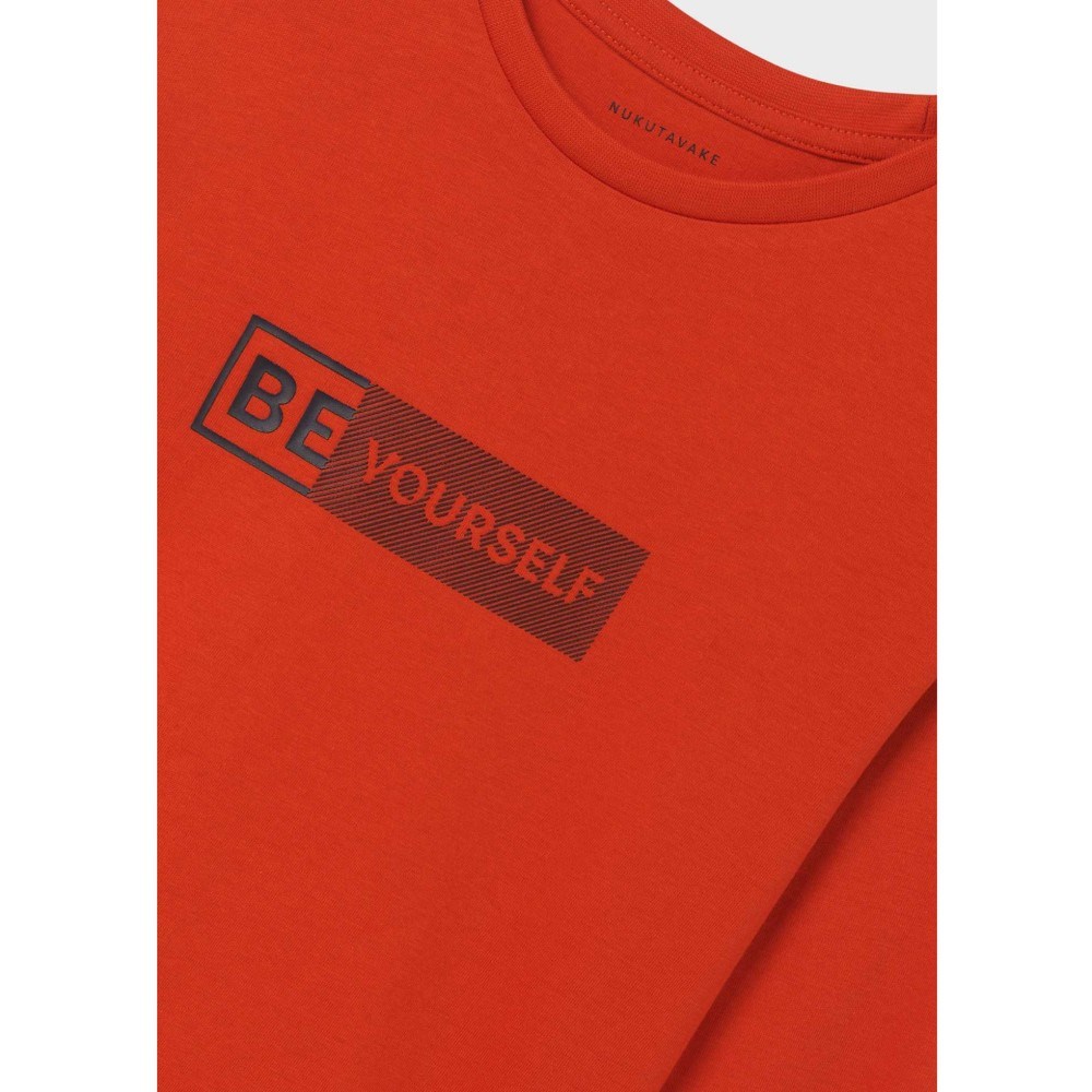 Mayoral Kışlık Erkek Uzun Kol T-shirt Turuncu