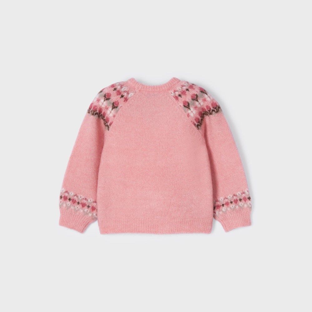 Mayoral Kışlık Kız Bebek Kazak Pembe