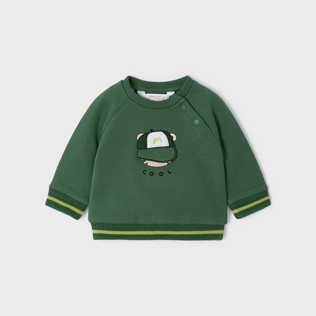 Mayoral Kışlık Erkek Bebek Uzun Kol S-shirt Yeşil