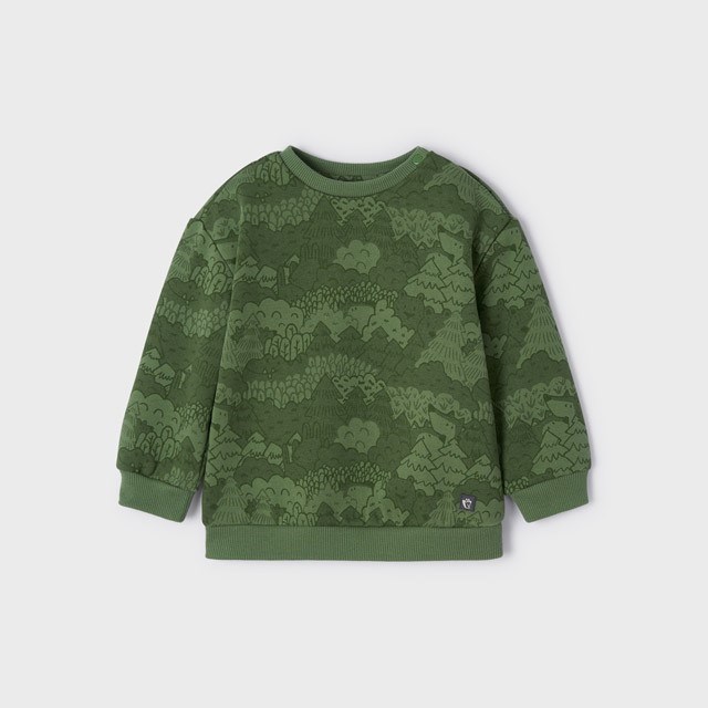 Mayoral Kışlık Erkek Bebek Uzun Kollu S-shirt Yeşil
