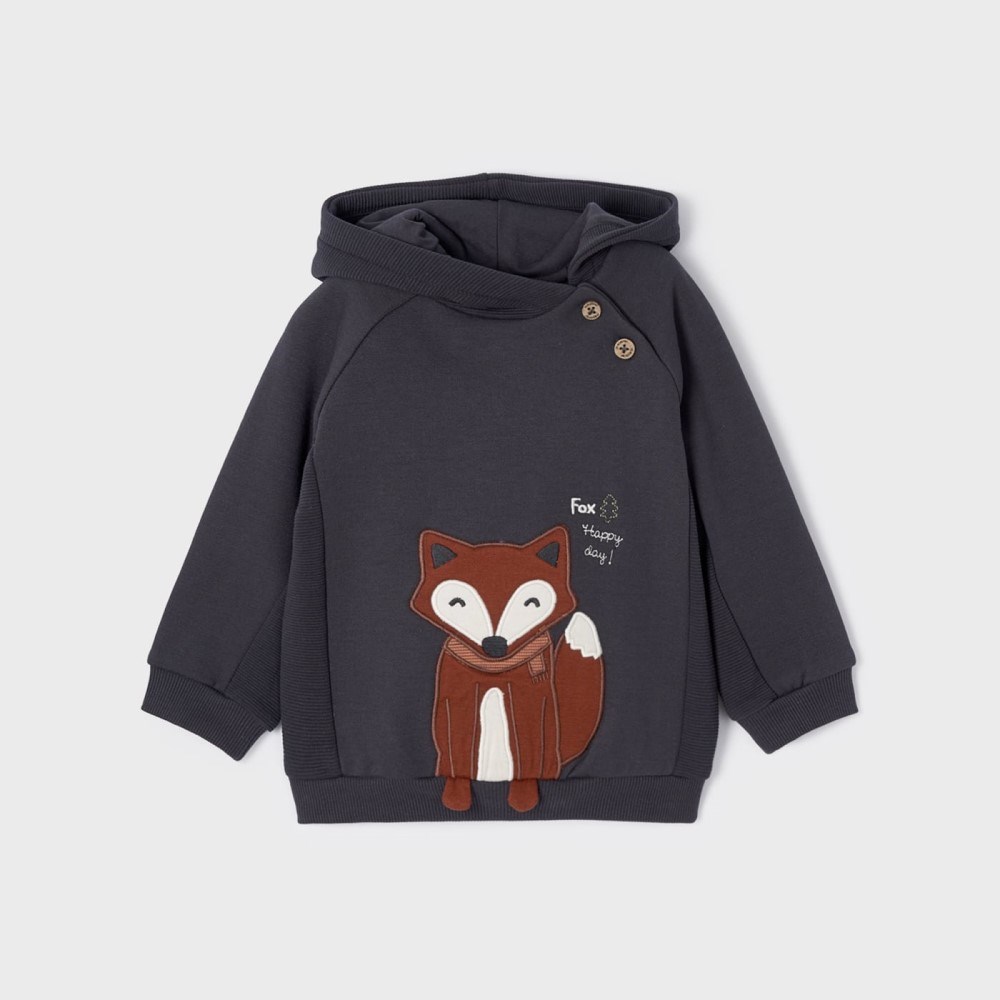 Mayoral Kışlık Erkek Bebek Uzun Kollu S-shirt Gri