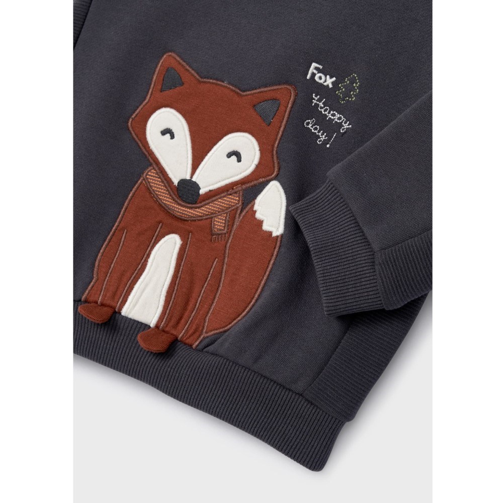 Mayoral Kışlık Erkek Bebek Uzun Kollu S-shirt Gri