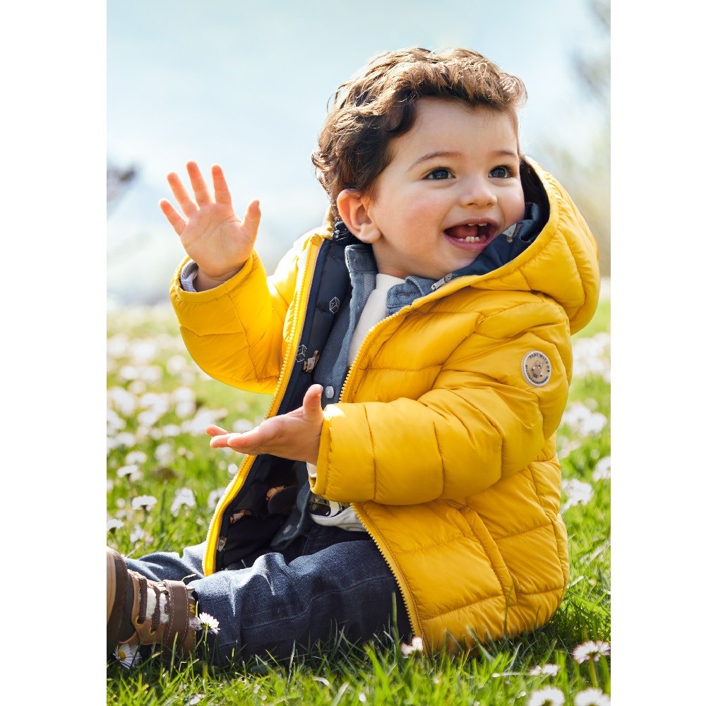 Mayoral Kışlık Erkek Bebek Dolgulu Mont Sarı