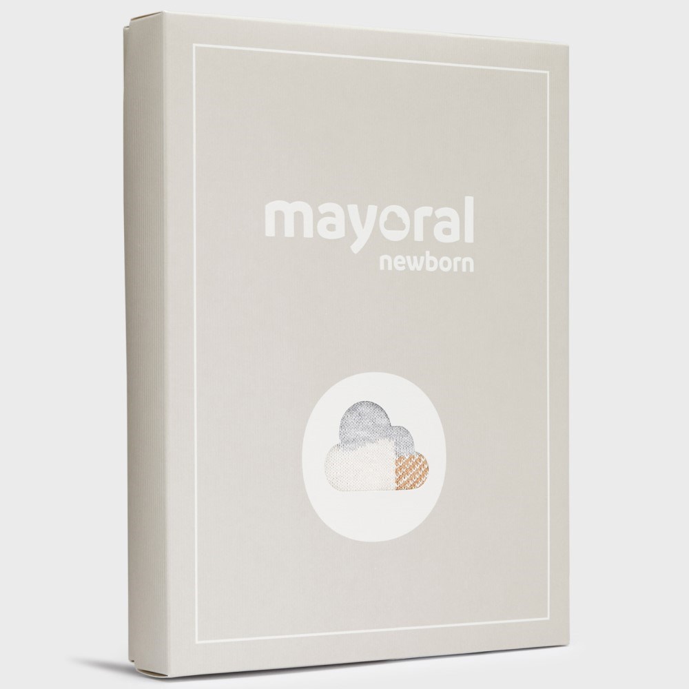 Mayoral Kışlık Erkek Bebek Örme Patikli Set Kahverengi 