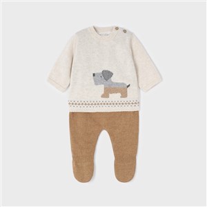Mayoral Kışlık Erkek Bebek Örme Patikli Set