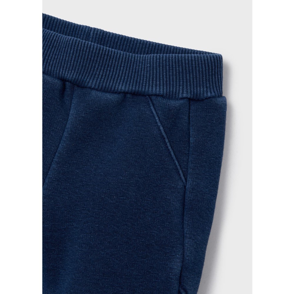 Mayoral Kışlık Erkek Bebek Uzun Kol S-shirt Pantolon 2'li Set Kırmızı