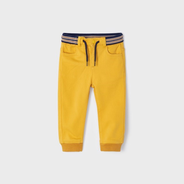 Mayoral Kışlık Erkek Bebek Jogger Pantolon Sarı