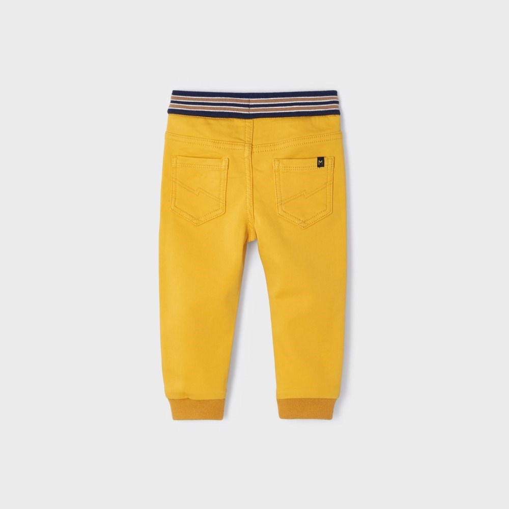 Mayoral Kışlık Erkek Bebek Jogger Pantolon Sarı