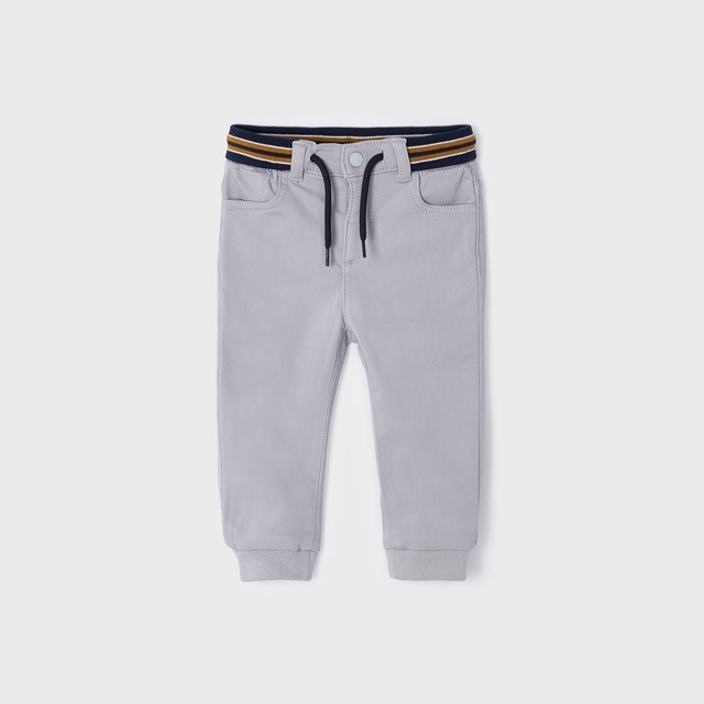 Mayoral Kışlık Erkek Bebek Jogger Pantolon Gri