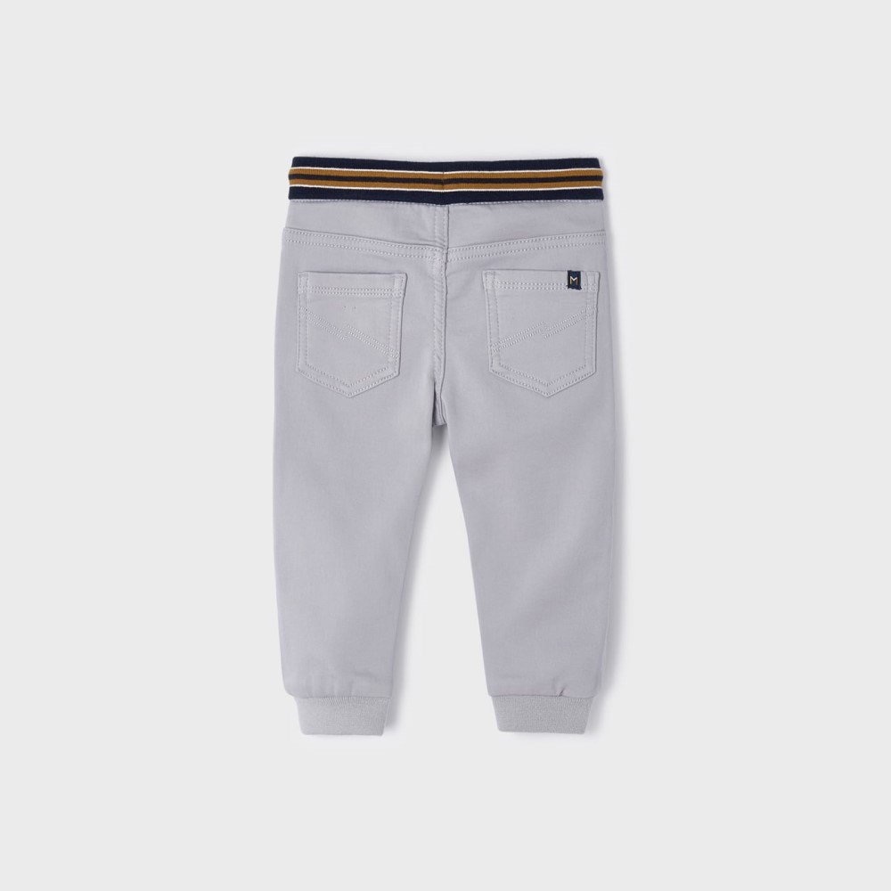 Mayoral Kışlık Erkek Bebek Jogger Pantolon Gri