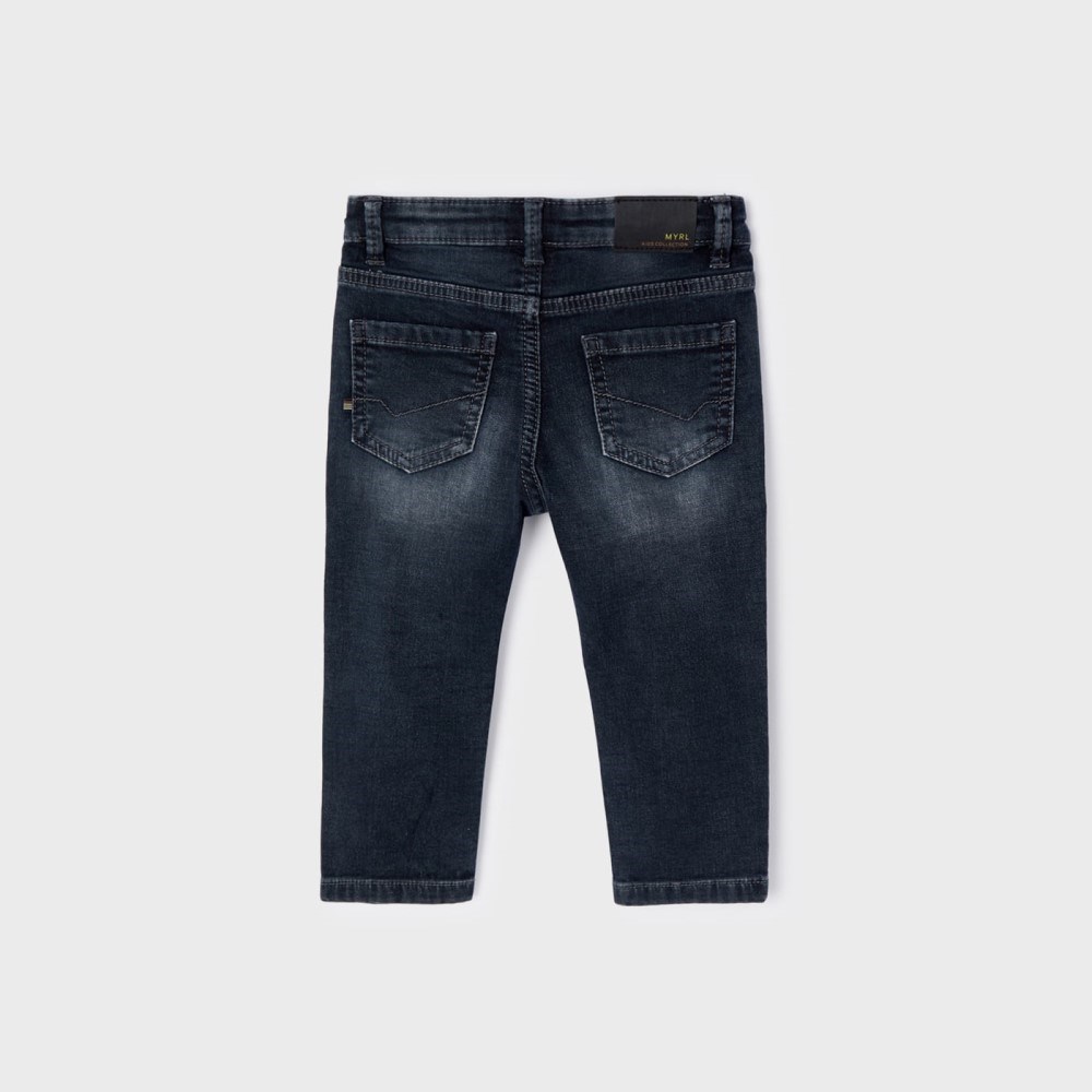 Mayoral Kışlık Erkek Bebek SlimFit Pantolon Mavi