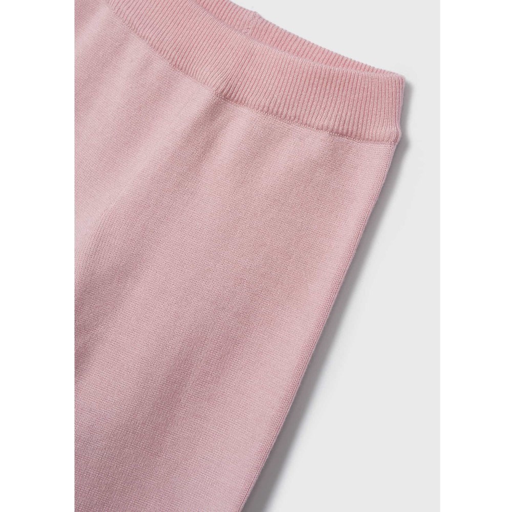 Mayoral Kışlık Kız Bebek Uzun Kol S-shirt Eşofman 2'li Set Pembe