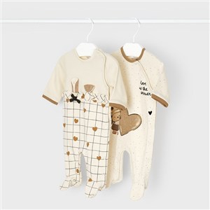 Mayoral Kışlık Kız Bebek Patikli Tulum 2'li Set