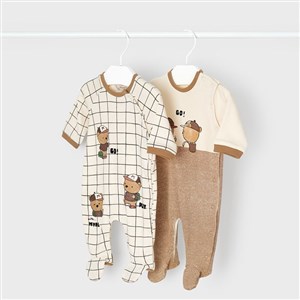 Mayoral Kışlık Erkek Bebek Patikli Tulum 2'li Set