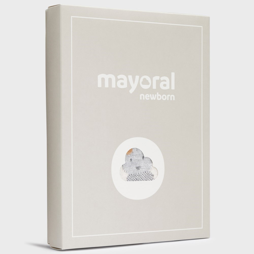 Mayoral Kışlık Erkek Bebek Bluz Salopet Ceket Örme Set Kahverengi 