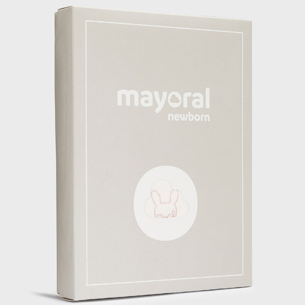 Mayoral Kışlık Kız Bebek Bluz Salopet Ceket Örme Set Pembe