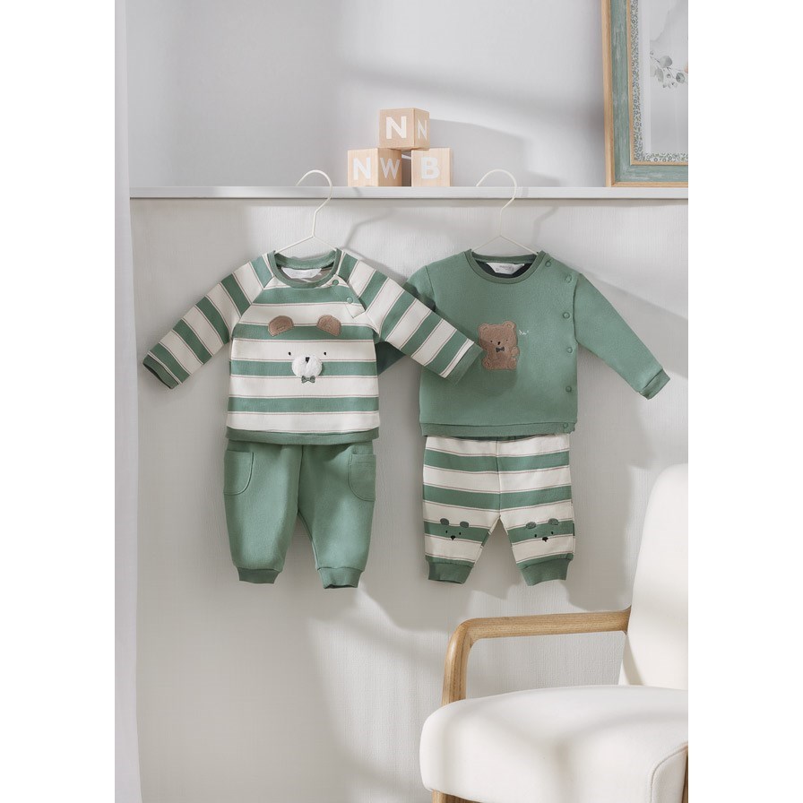 Mayoral Kışlık Erkek Bebek Eşofman 4'lü Set Yeşil