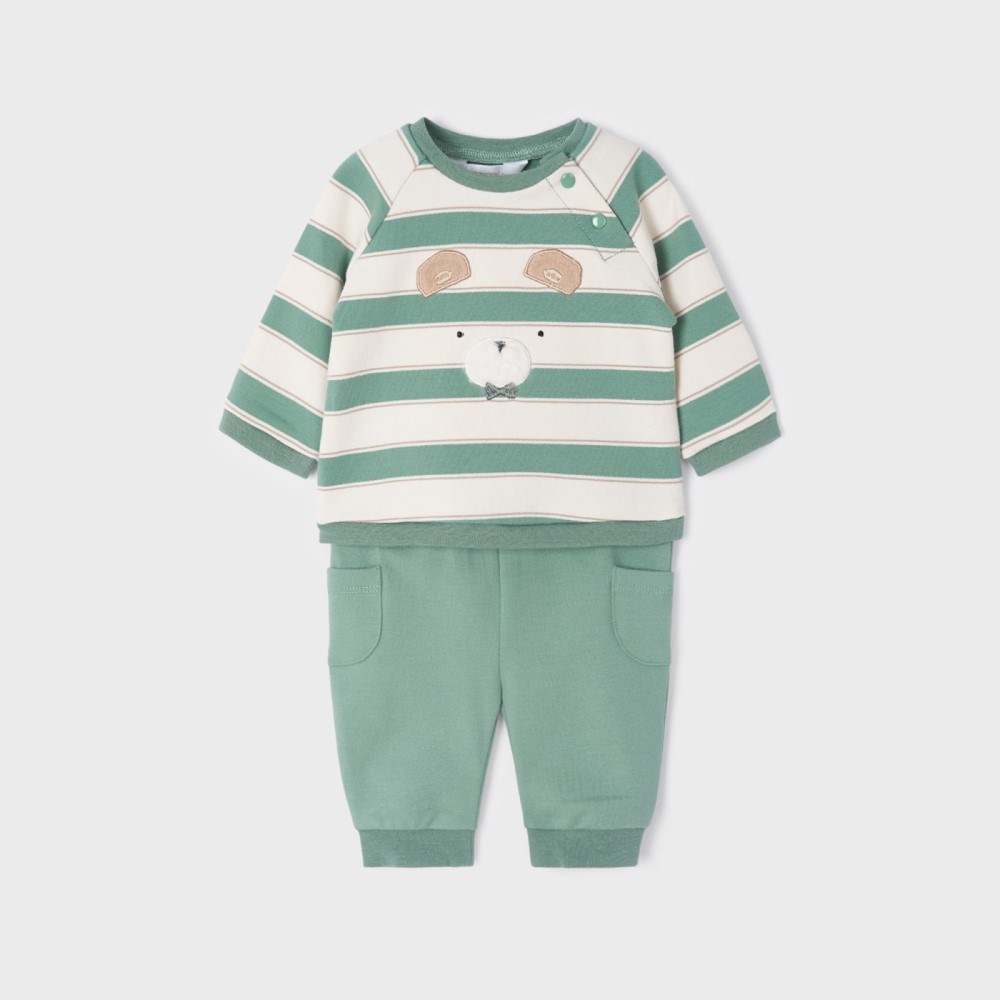 Mayoral Kışlık Erkek Bebek Eşofman 4'lü Set Yeşil