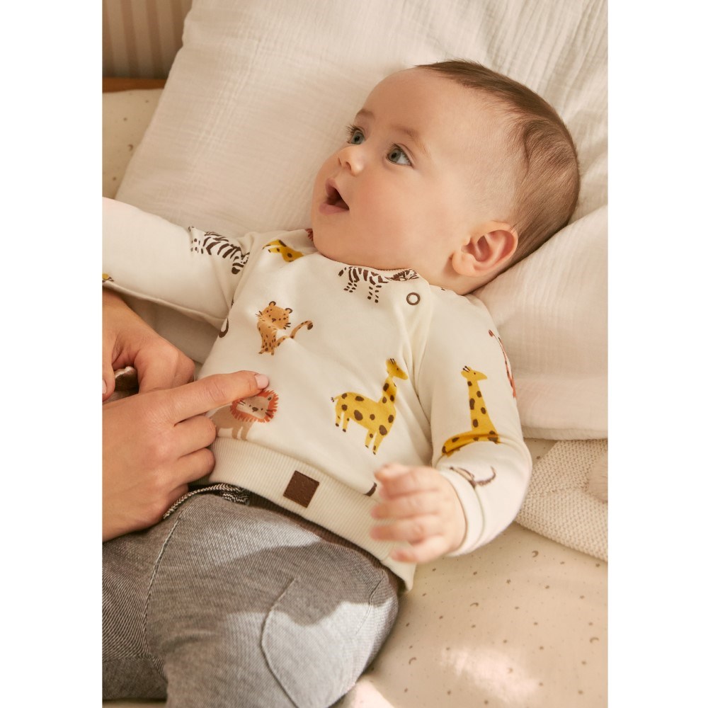 Mayoral Kışlık Erkek Bebek Eşofman 4'lü Set Turuncu