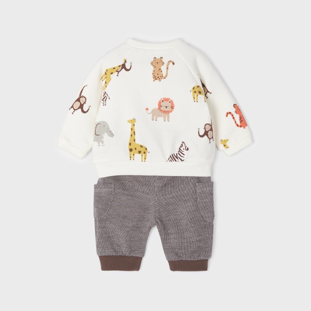 Mayoral Kışlık Erkek Bebek Eşofman 4'lü Set Turuncu