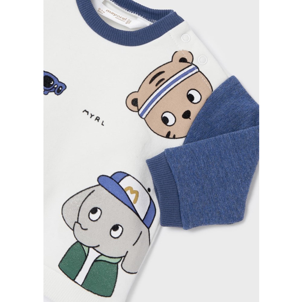 Mayoral Kışlık Erkek Bebek Eşofman 4'lü Set Yeşil