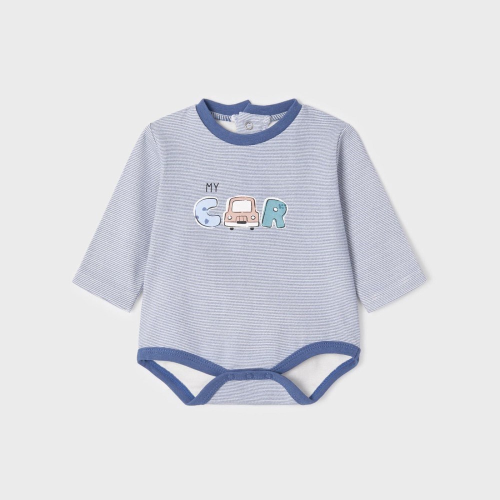 Mayoral Kışlık Erkek Bebek Uzun Kol Body 3'lü Mavi