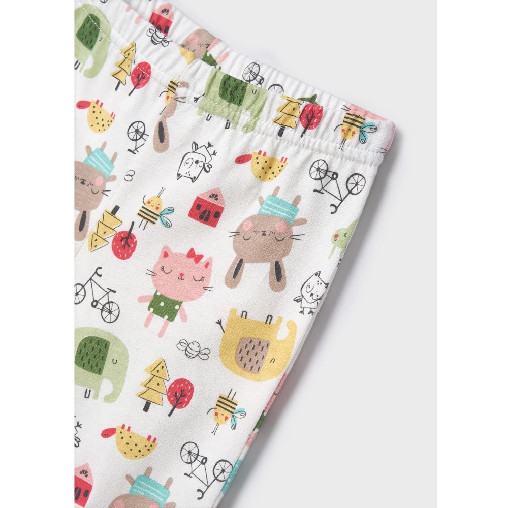 Mayoral Kışlık Kız Bebek Uzun Kol Pijama Yeşil