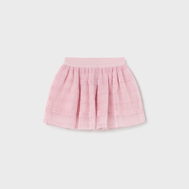 Mayoral Kışlık Kız Bebek Tül Etek Pembe