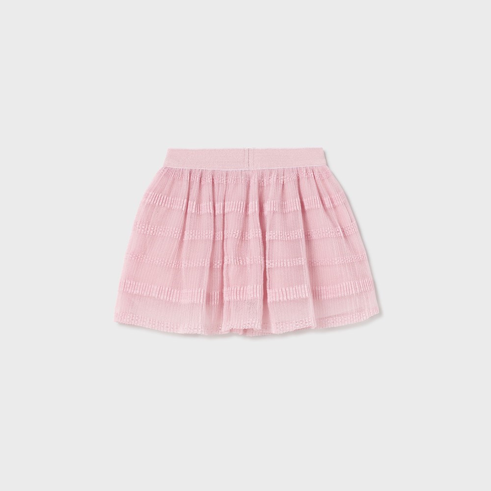 Mayoral Kışlık Kız Bebek Tül Etek Pembe