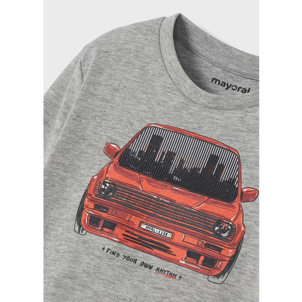 Mayoral Kışlık Erkek Uzun Kol T-shirt Gri